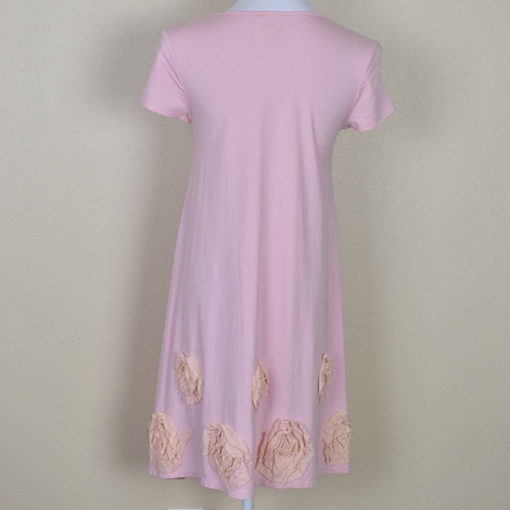 Uncle Frank Floral Rosette Shirt Dress S - Picture 4 of 7
